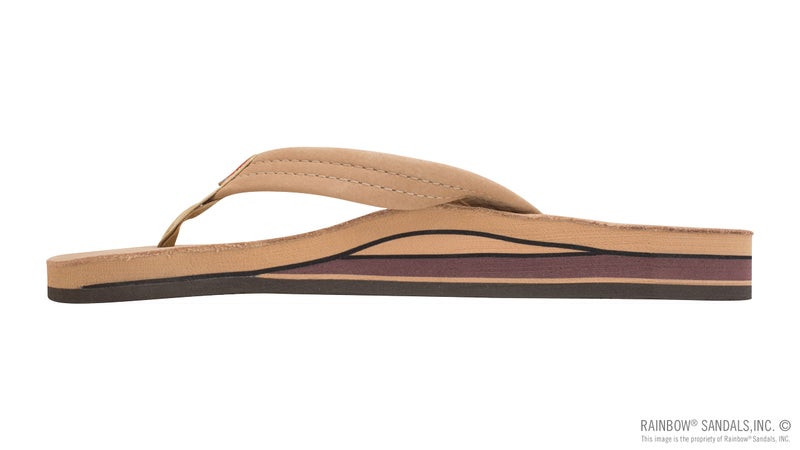 Rainbow Sandals Women's Double Layer Premier Leather w/ 3/4" Strap (Ladies X-Large / 8.5-9.5, Sierra Brown) - Image 2